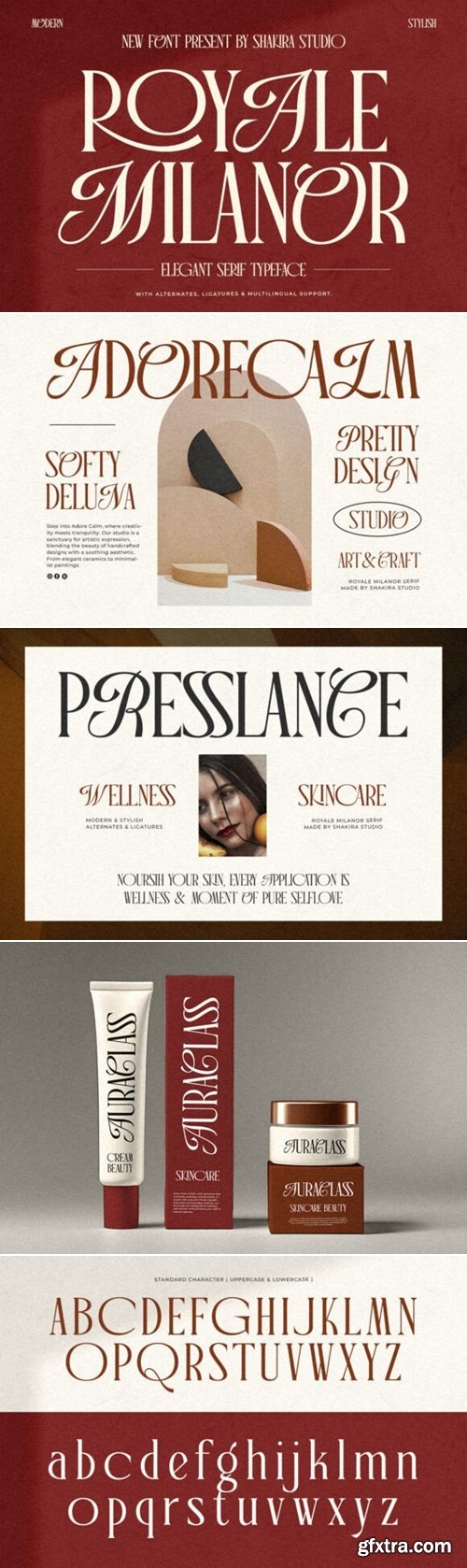 CreativeMarket - Royale Milanor Font