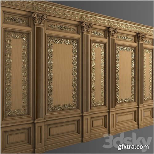 3dsky Pro - Boiserie INT-021