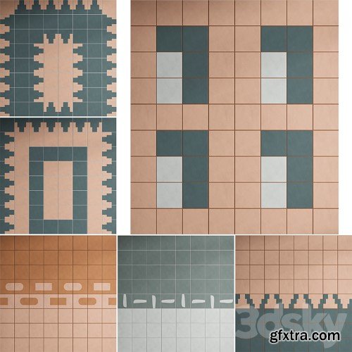 3dsky Pro - Fioranese tiles | Italian Landscape Collection