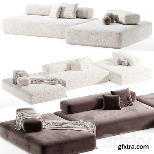 3dsky Pro - Composition Sofa Modular Sofa