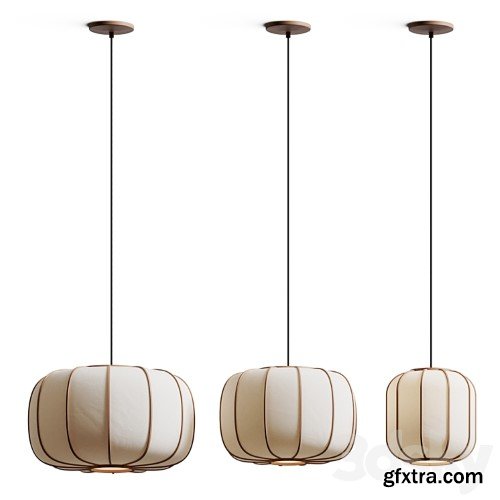 3dsky Pro - Time & Style Botan no Hana Pendant Lamps