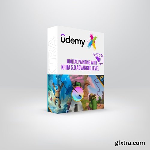 Udemy - Digital Painting With Krita 5.0 Advanced Level