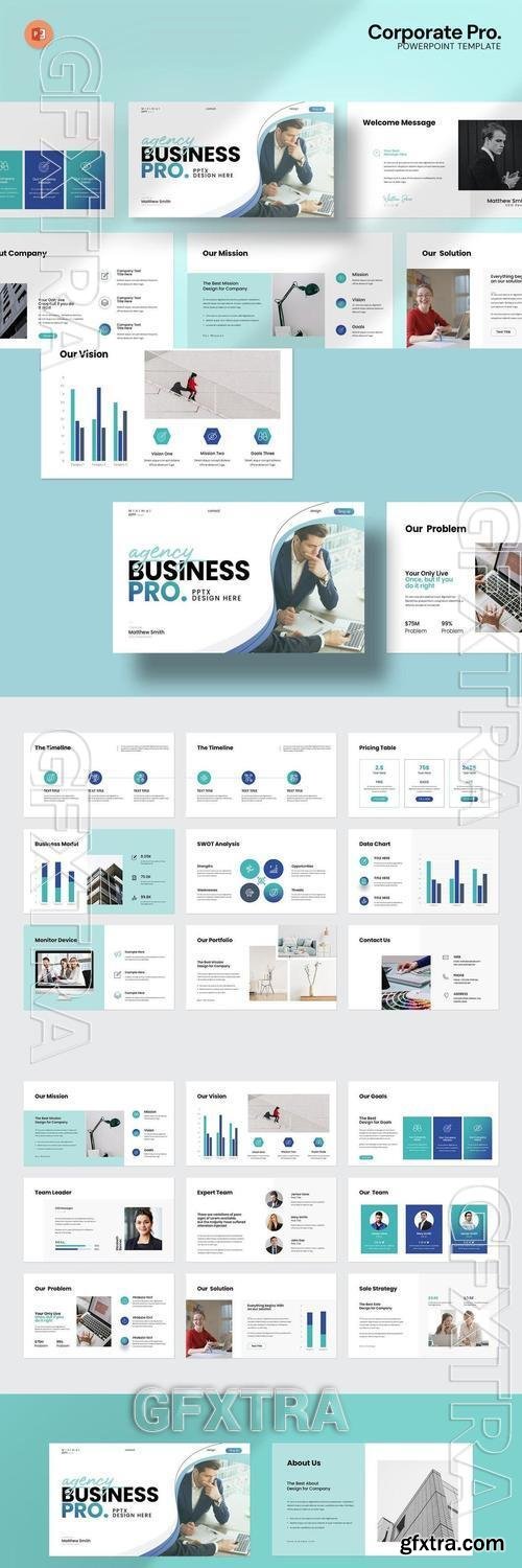 Business Pro PowerPoint Template KRZ4WHS