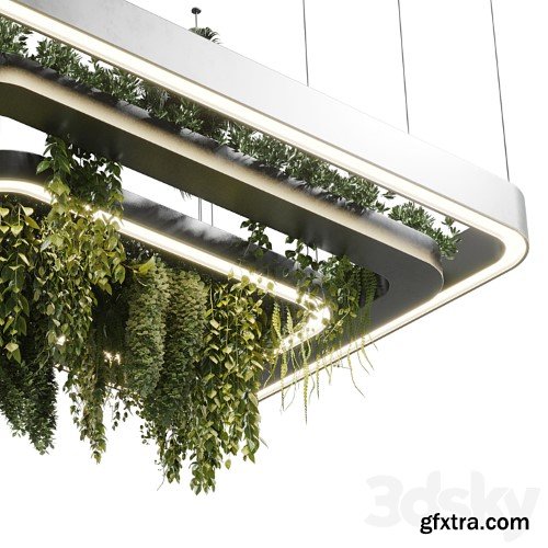 3dsky Pro - pot light pendant plant light hanging 11
