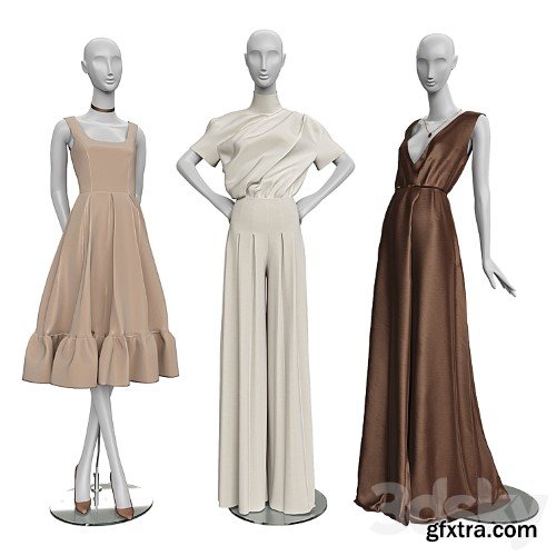 3dsky Pro - Women\'s clothing on mannequins