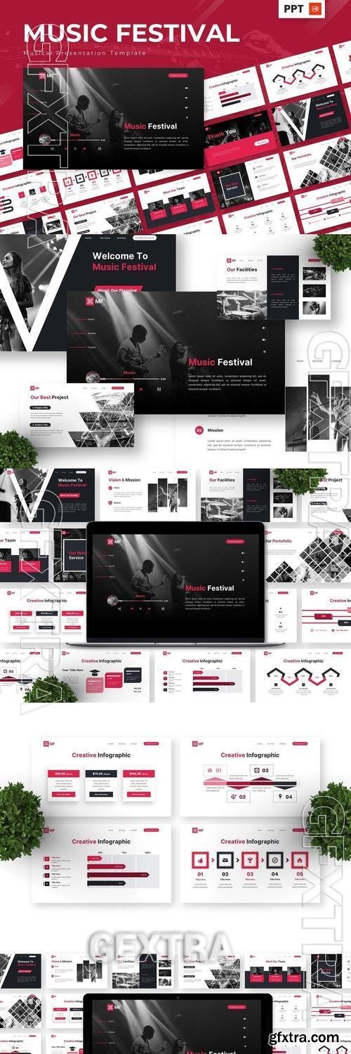 Music Festival - Musical Powerpoint Templates KM22CXF Music Festival - Musical Powerpoint Templates KM22CXF