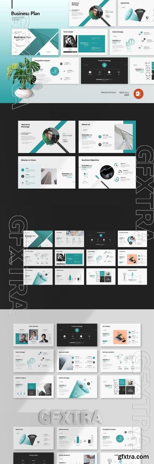 Business Plan Presentation Template LEA2GFW