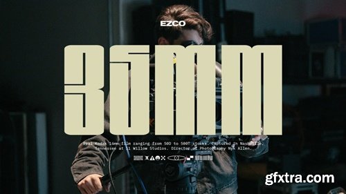 Ezra Cohen - 35MM Film Grain + Textures