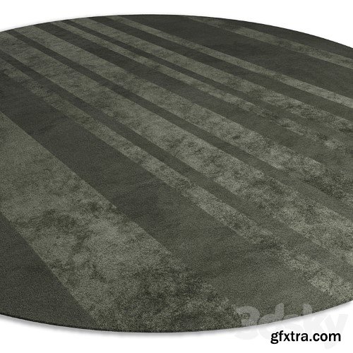 3dsky Pro - MINOTTI DIBBETS BARCODE round rug