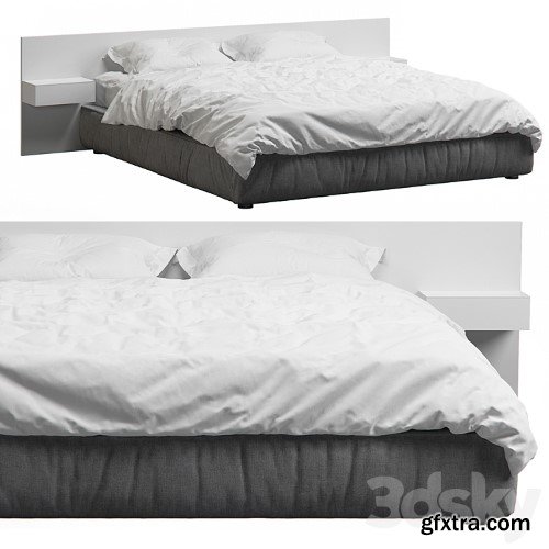 3dsky Pro - Loft Bed With Wood Headboard