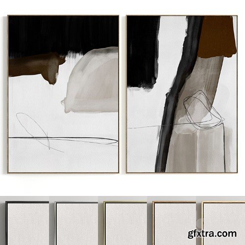 3dsky Pro - Plaster Two Photo Frame E-104