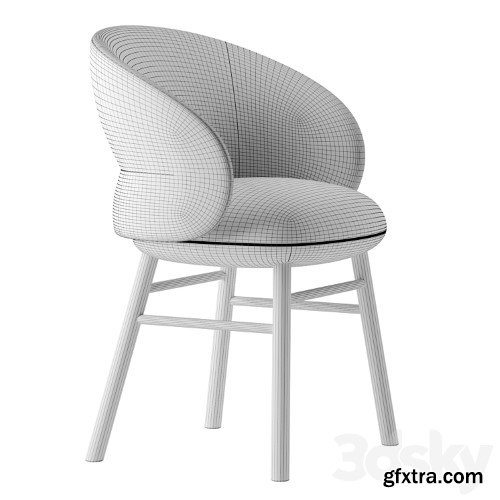 3dsky Pro - Pottolo dining chair by Alki