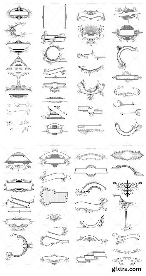 OrnamentZilla – Super Premium Vintage Elements EPS & ABR OrnamentZilla – Super Premium Vintage Elements EPS & ABR