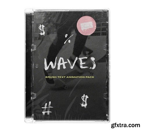 Video Milkshake - Waves Brush Animated Font Pack Video Milkshake - Waves Brush Animated Font Pack