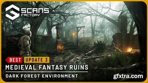 Fab - Medieval Fantasy Ruins - Dark Forest Environment v5.2