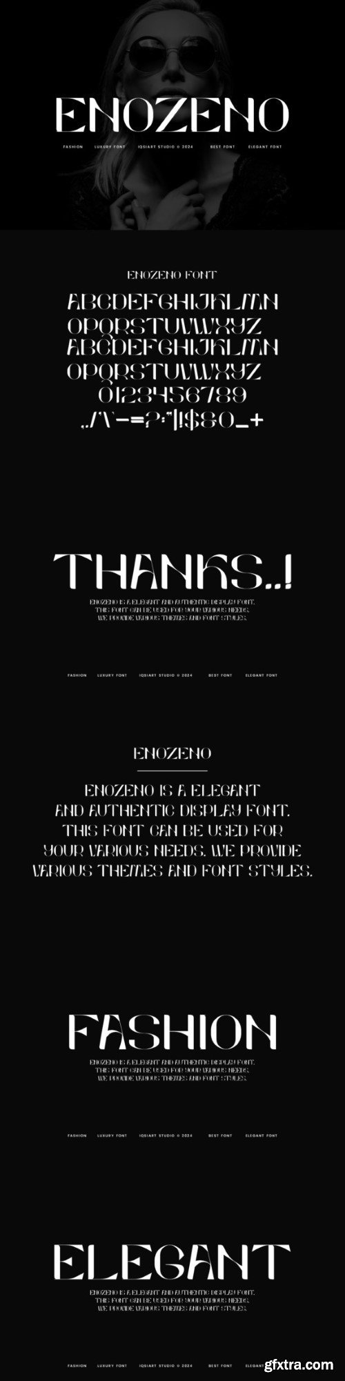 Enozeno - Luxury & Elegant Font