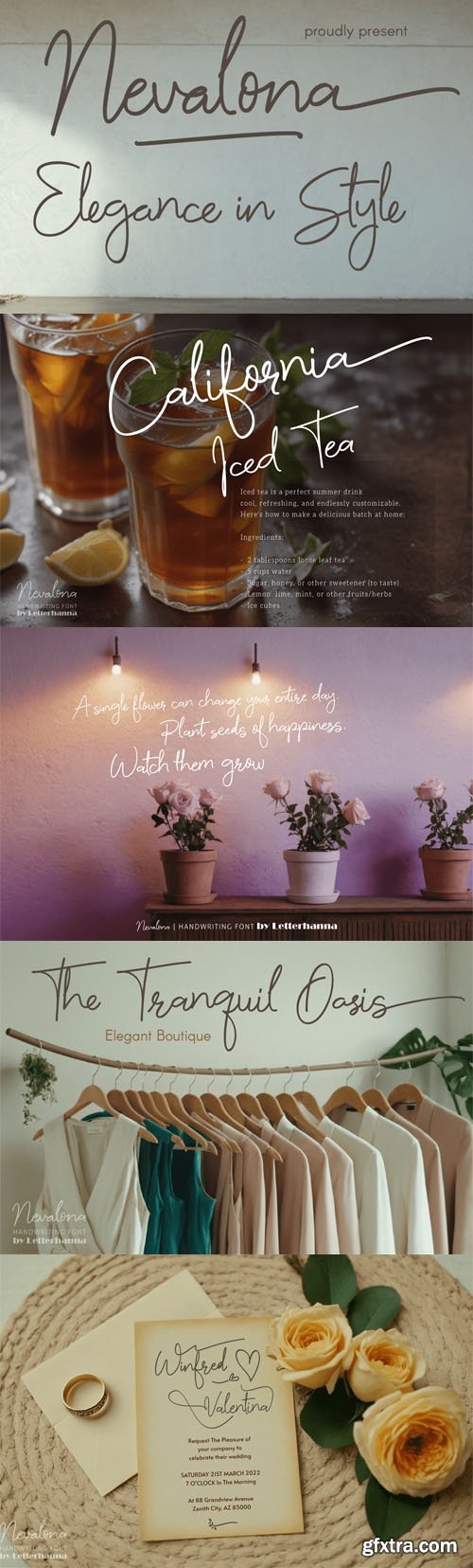 Nevalona - Crafted Handwriting Script Font