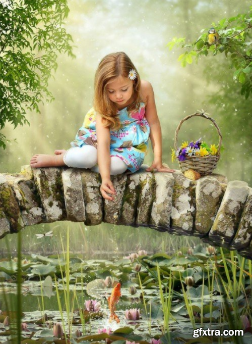 Elena Minakova - Collage “By Pond”