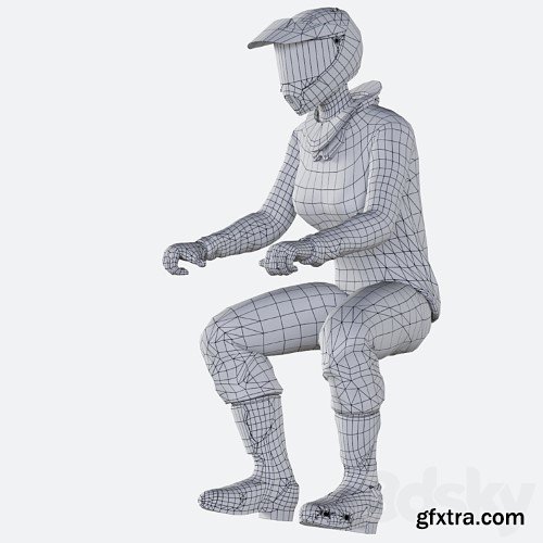 3dsky Pro - motorcyclist