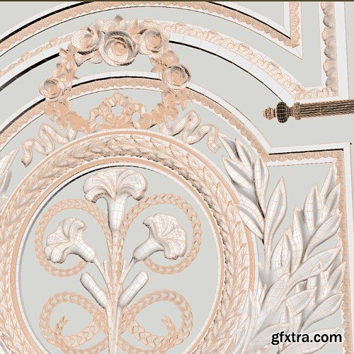 3dsky Pro - versailles door set