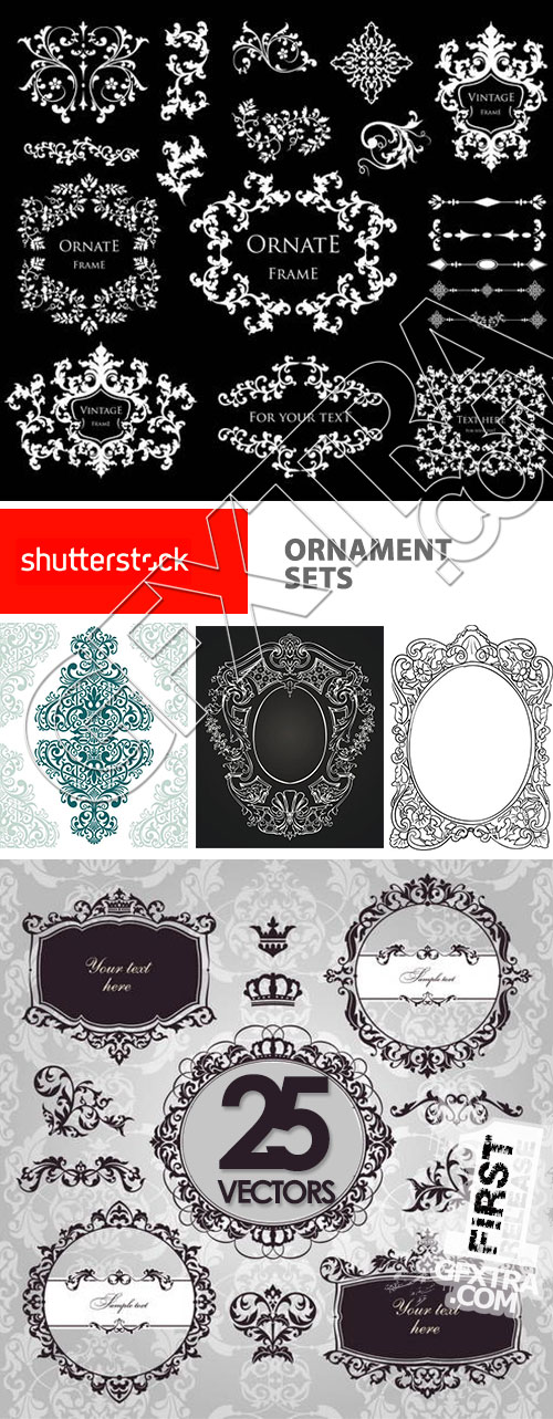 Ornament Sets 25xEPS