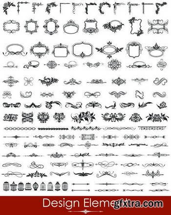 Ornament Sets 25xEPS Ornament Sets 25xEPS