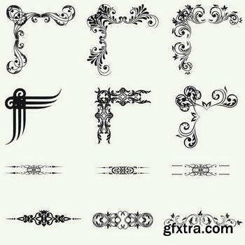 Ornament Sets 25xEPS Ornament Sets 25xEPS