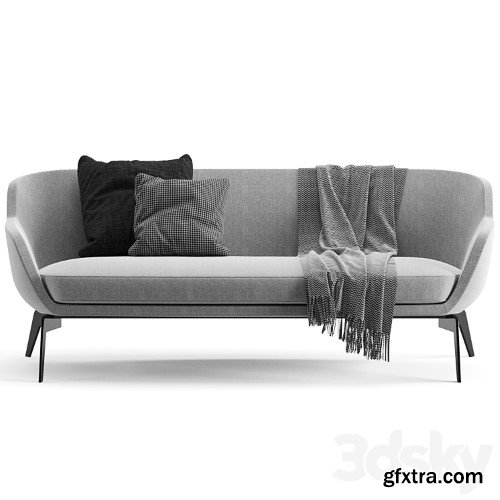 3dsky Pro - Minotti Belt Sofa