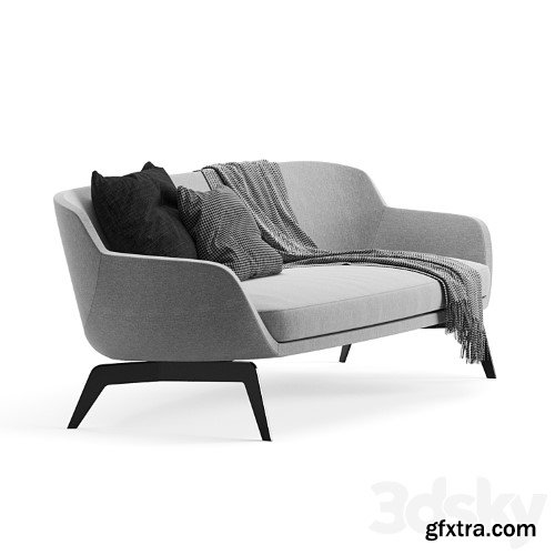 3dsky Pro - Minotti Belt Sofa