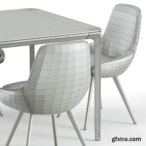 3dsky Pro - Soviet Dining Set 1