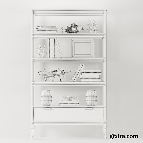 3dsky Pro - Dantone Home City Showcase with drawer
