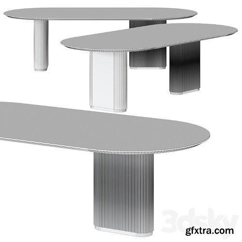 3dsky Pro - Dania Momocca Collection Table