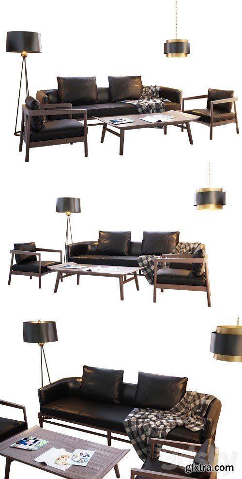 3dsky Pro - A set of furniture from MACCHIATO FURNITURE COMPANY