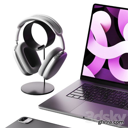 3dsky Pro - Set of Apple equipment 1