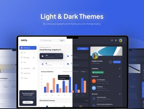 'Jobify - Job Seeker Dashboard'