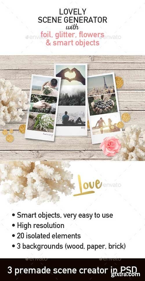 GraphicRiver - Love / Valentine\'s Day Scene Creator 18478363