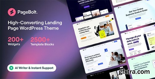 Themeforest - PageBolt - Landing Page WordPress Theme 45532130 v2.0.15