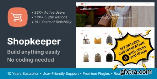 Themeforest - Shopkeeper • Multi-Purpose WooCommerce Theme 9553045 v4.3