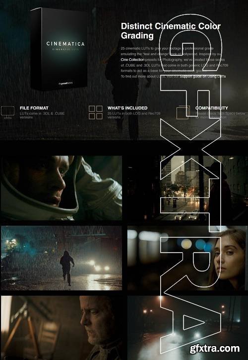 The Presets Factory - Cinematica LUTs