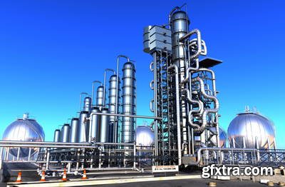 Oil Production, Refining and Plant 25xJPG