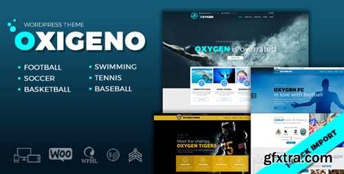 Themeforest - Oxigeno – Sports Club & Team WordPress Theme 21162565 v1.3.9