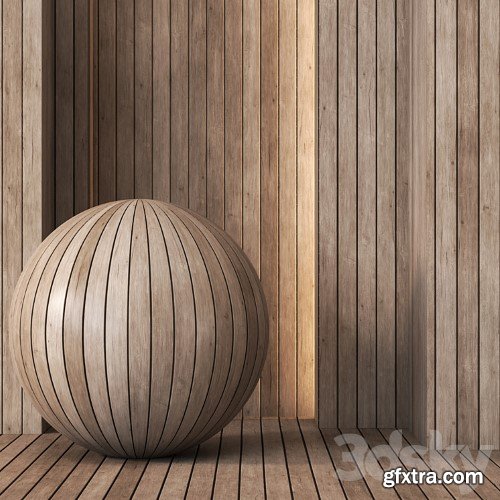 3dsky Pro - 2 Plank Wood Texture - 4K - Seamless