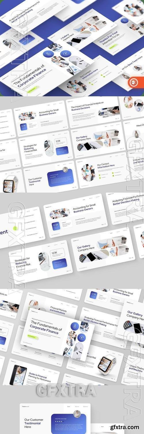 Corporate Finance - Business PowerPoint FTCPTQJ