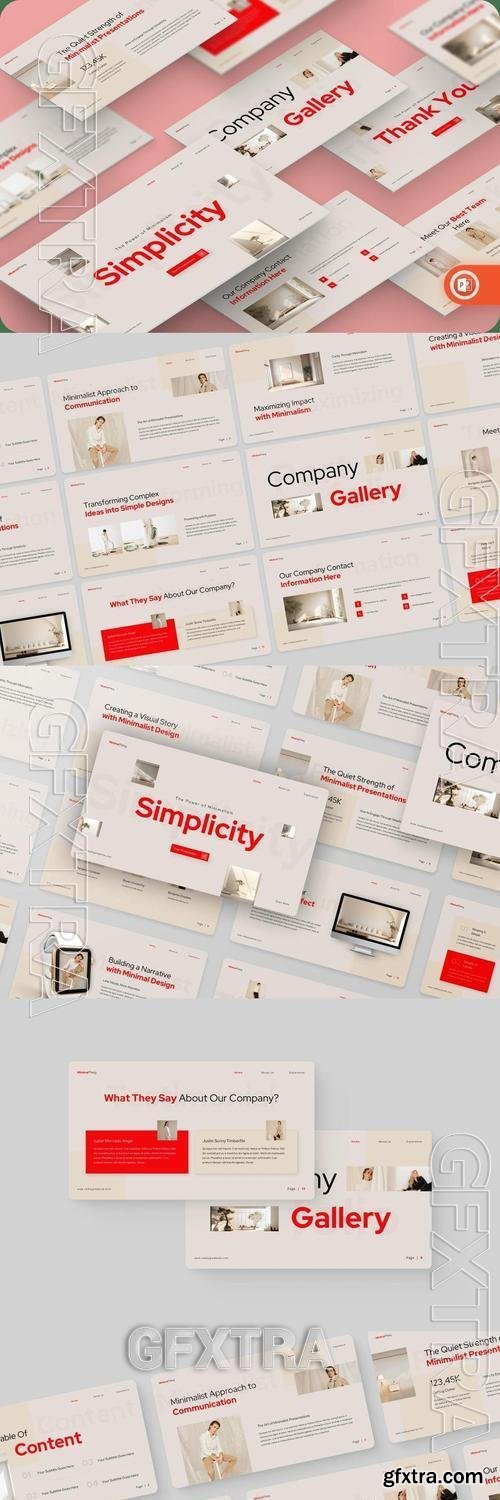 Simplicity - Minimalist Presentation PowerPoint XH52Q2W Simplicity - Minimalist Presentation PowerPoint XH52Q2W