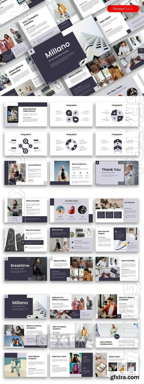 Milano - Business PowerPoint Template CTLBACY