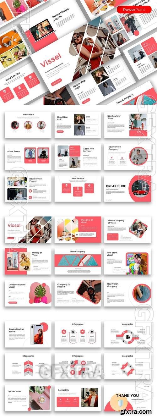 Vissel - Creative Business PowerPoint Template YSGNLER