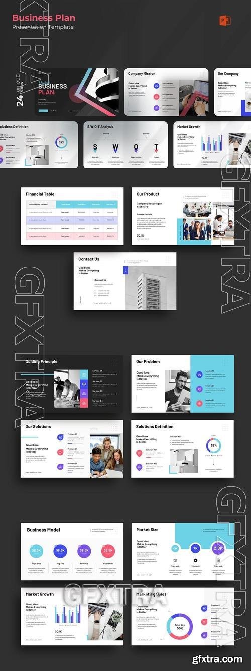 Business Plan Presentation Template V37GPV2