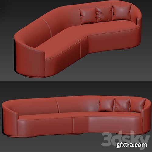 3dsky Pro - Korduda Sofa And Vladimir Kagan Sofa