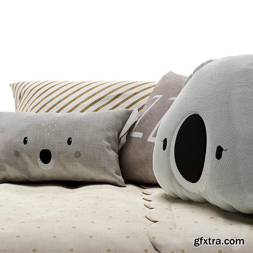 3dsky Pro - Corner Bed With Side Back