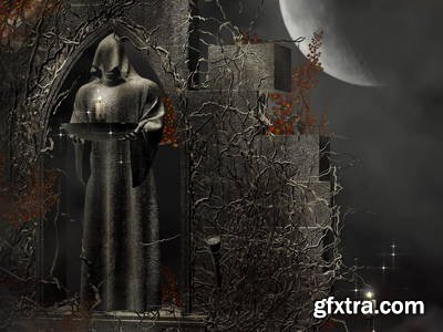 Digital Designs in Gothic Concept 25xJPG